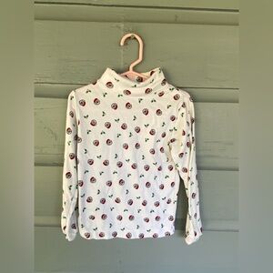 Vintage Kids Santa & Holly Turtleneck by Robinson’s Sz 5/6